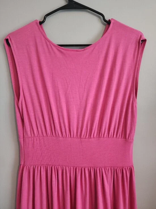 Chadwicks Colorful Spring Maxi Dress - Size Medium (Used) - Picture 6 of 9